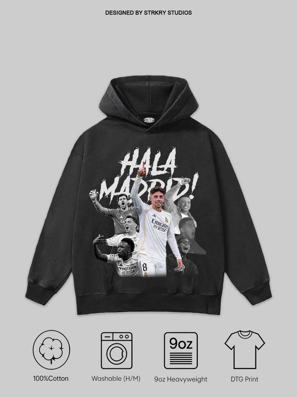 Real Madrid Tee&Hoodie 1.5