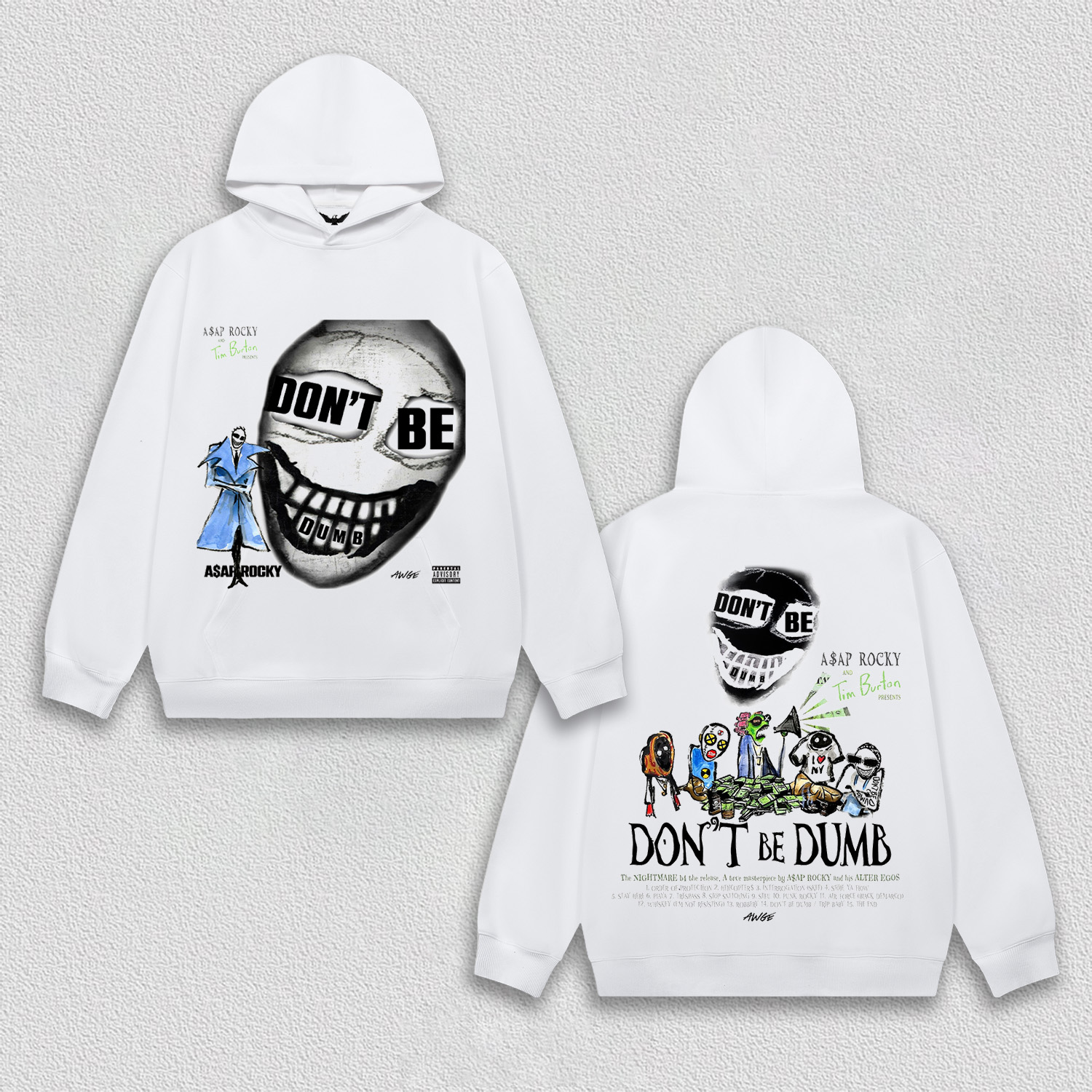 A$AP ROCKY Don't Be Dumb TEE 1.17