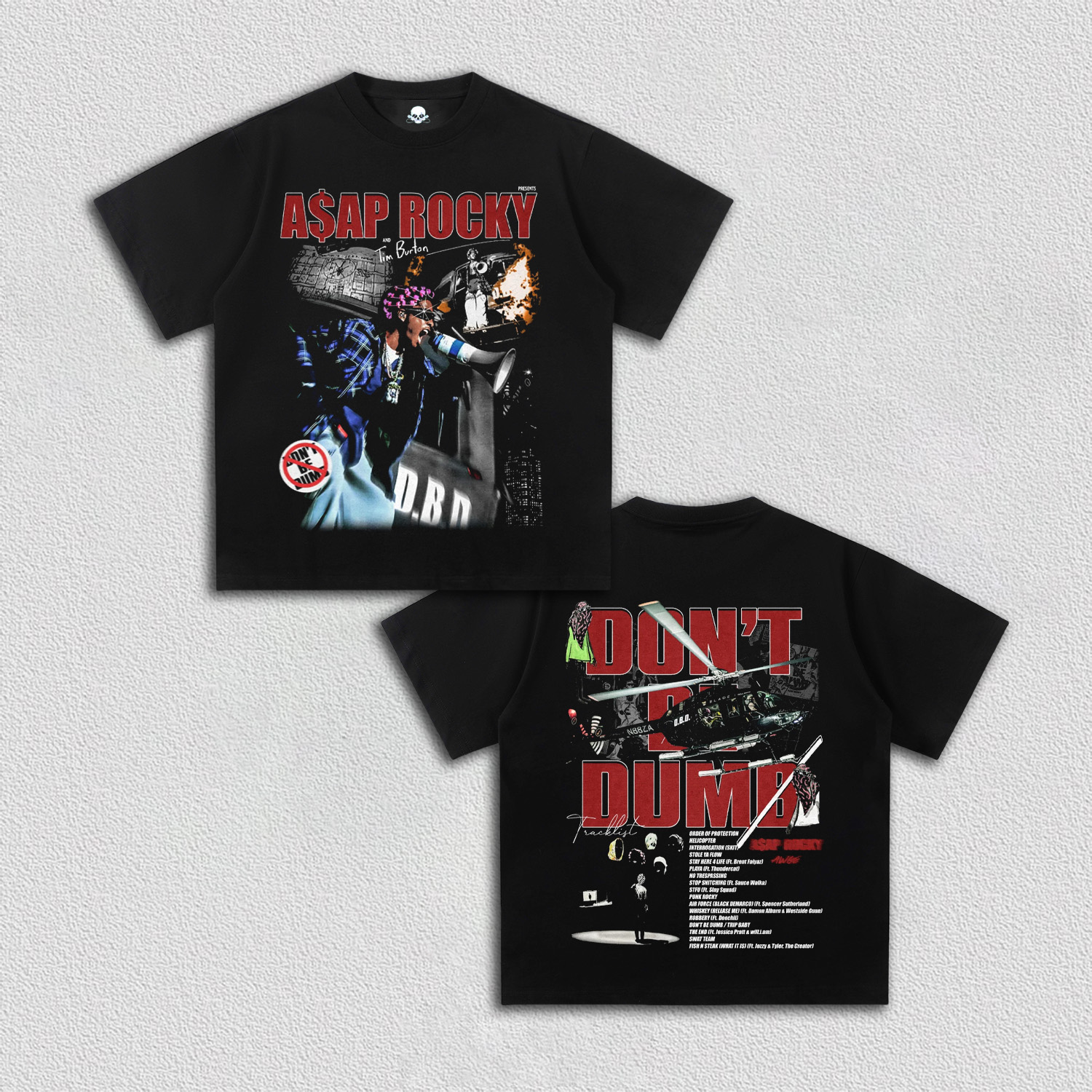 A$AP ROCKY Don't Be Dumb TEE 1.23