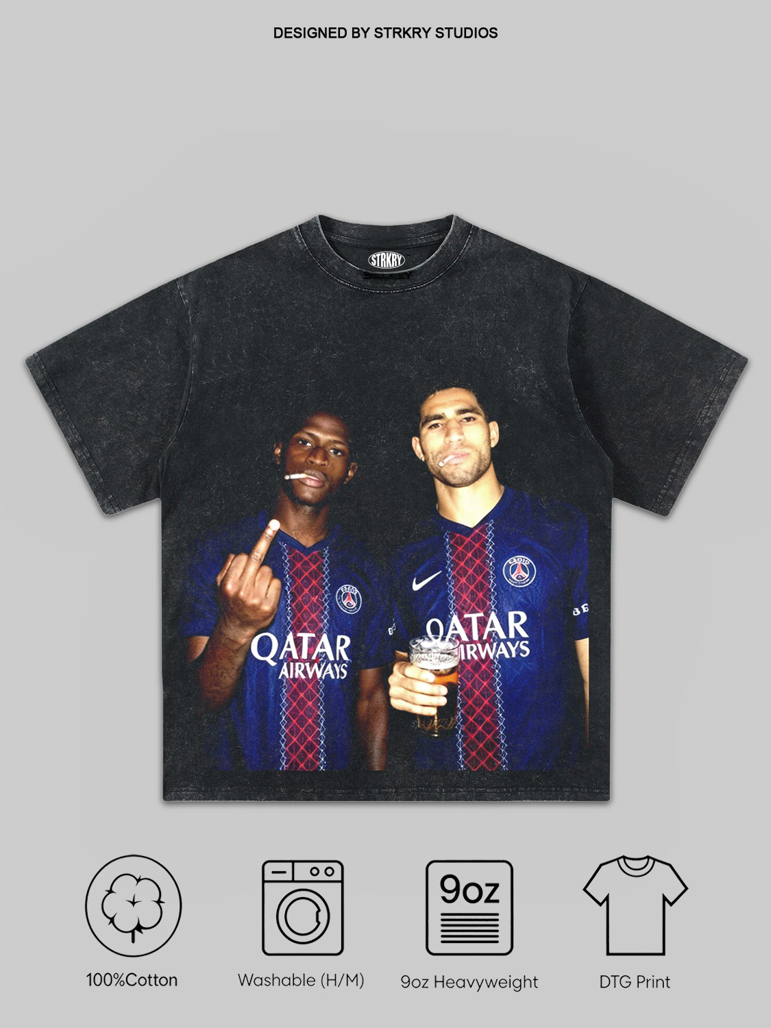 Achraf Hakimi And Nuno Mendes Tee