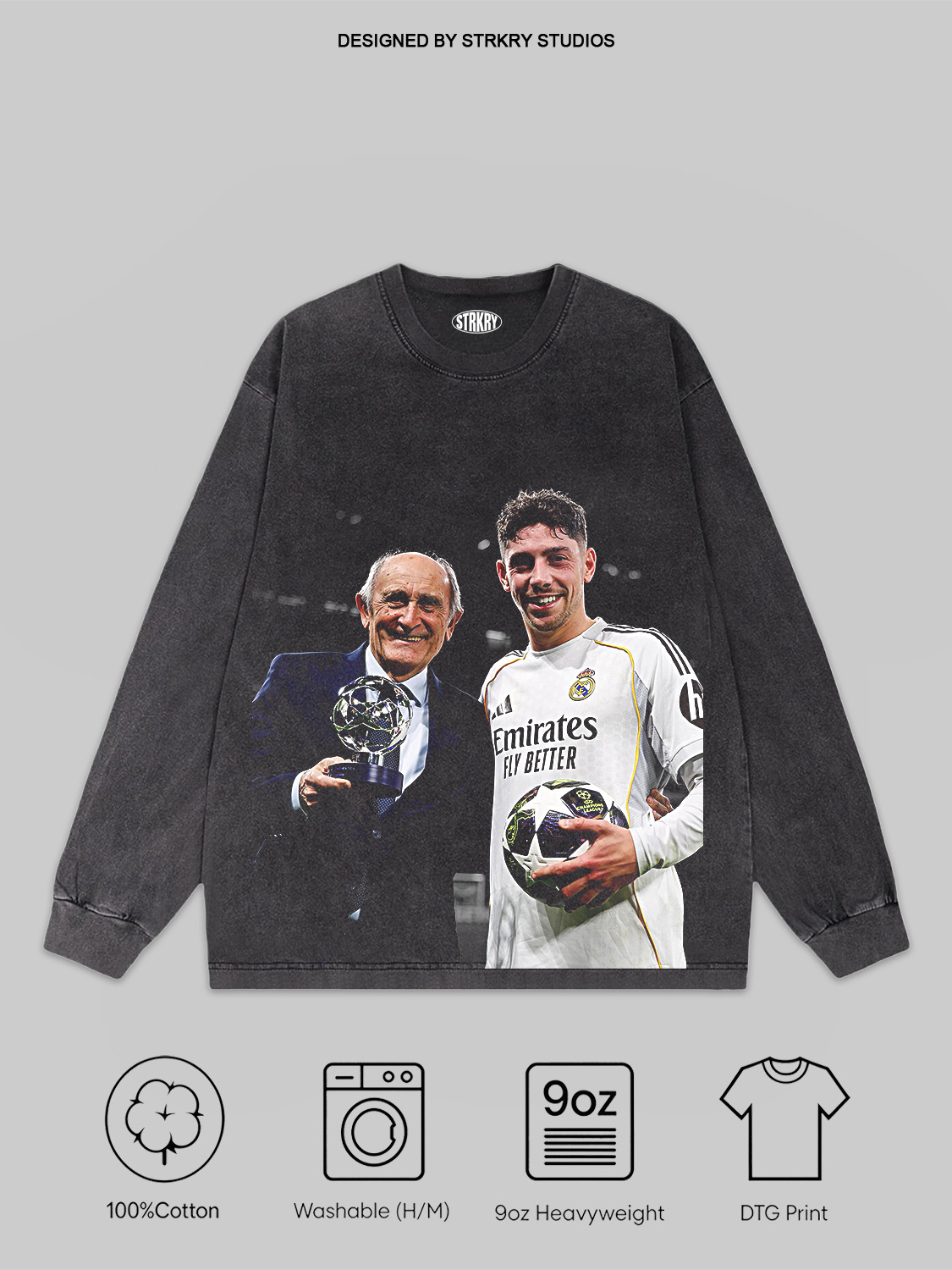 Amancio Amaro & Fede Valverde Tee&Hoodie 