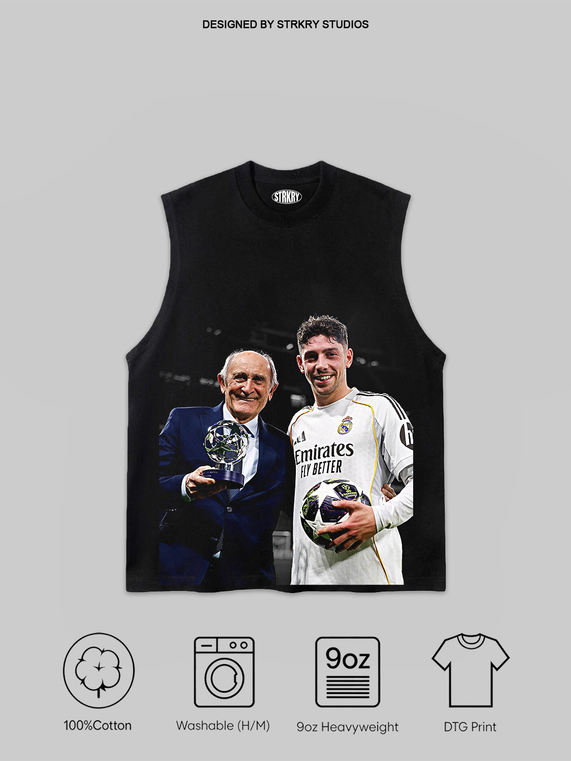 Amancio Amaro & Fede Valverde Tee&Hoodie 