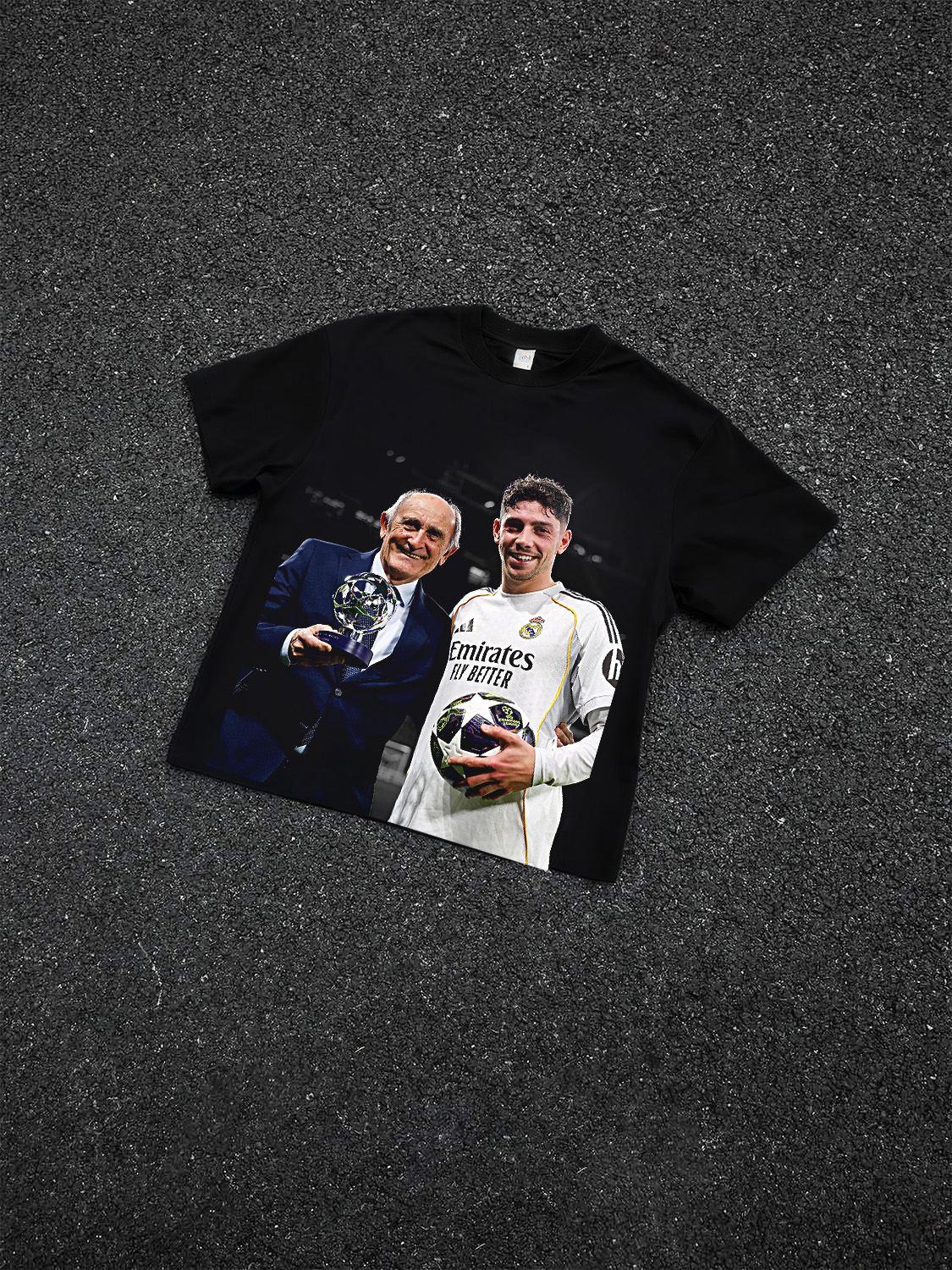 Amancio Amaro & Fede Valverde Tee&Hoodie 