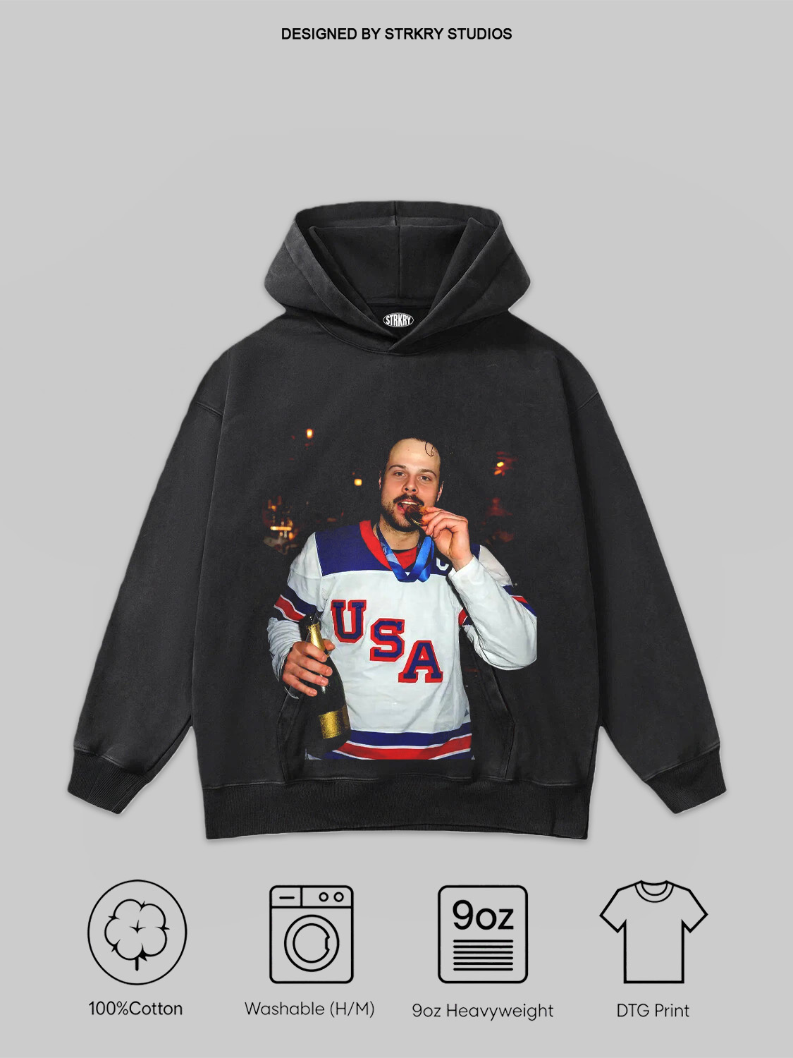 Auston Matthews Champion Tee&Hoodie 2.0