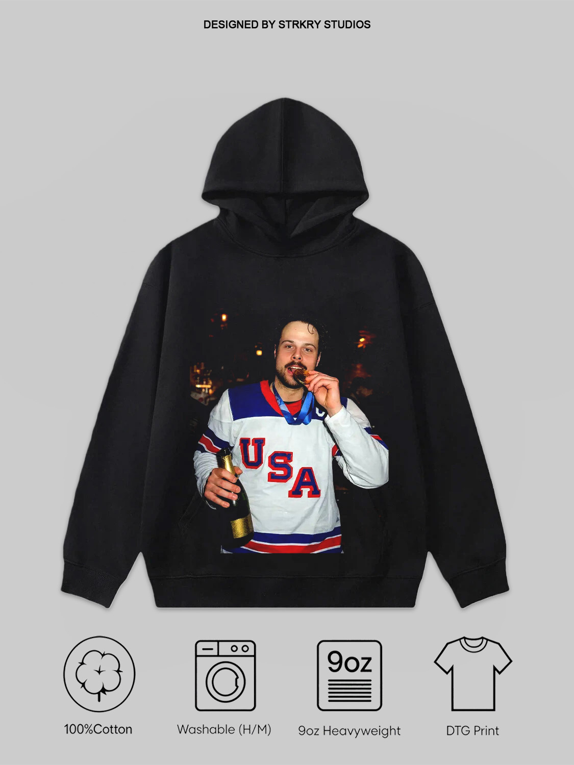 Auston Matthews Champion Tee&Hoodie 2.0