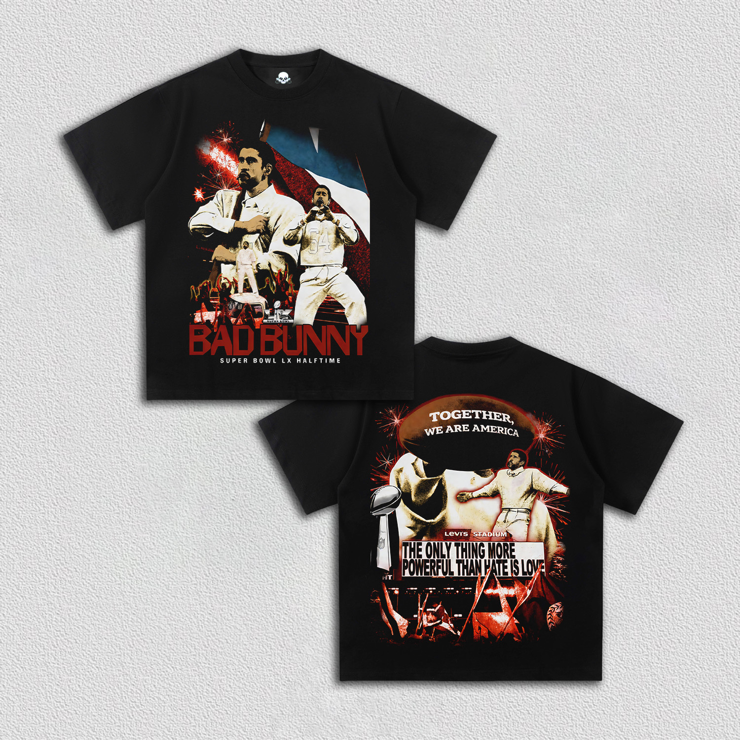 BAD BUNNY  TEE 4.6