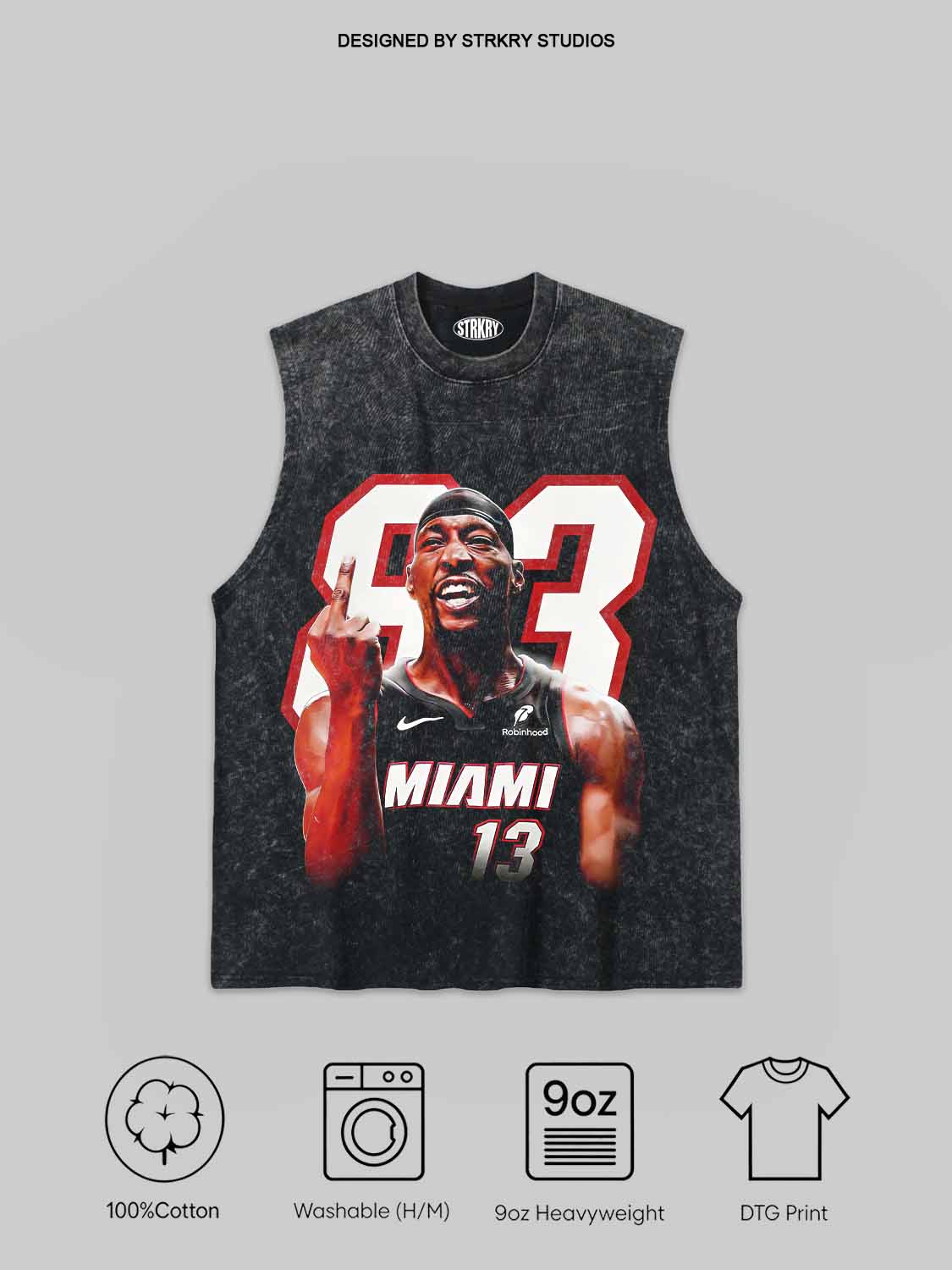 Bam Adebayo 83 Basketball Legend Tee&Hoodie 2.1