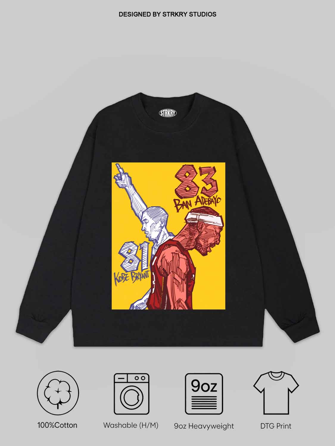 Bam Adebayo 83 Basketball Legend Tee&Hoodie 2.2