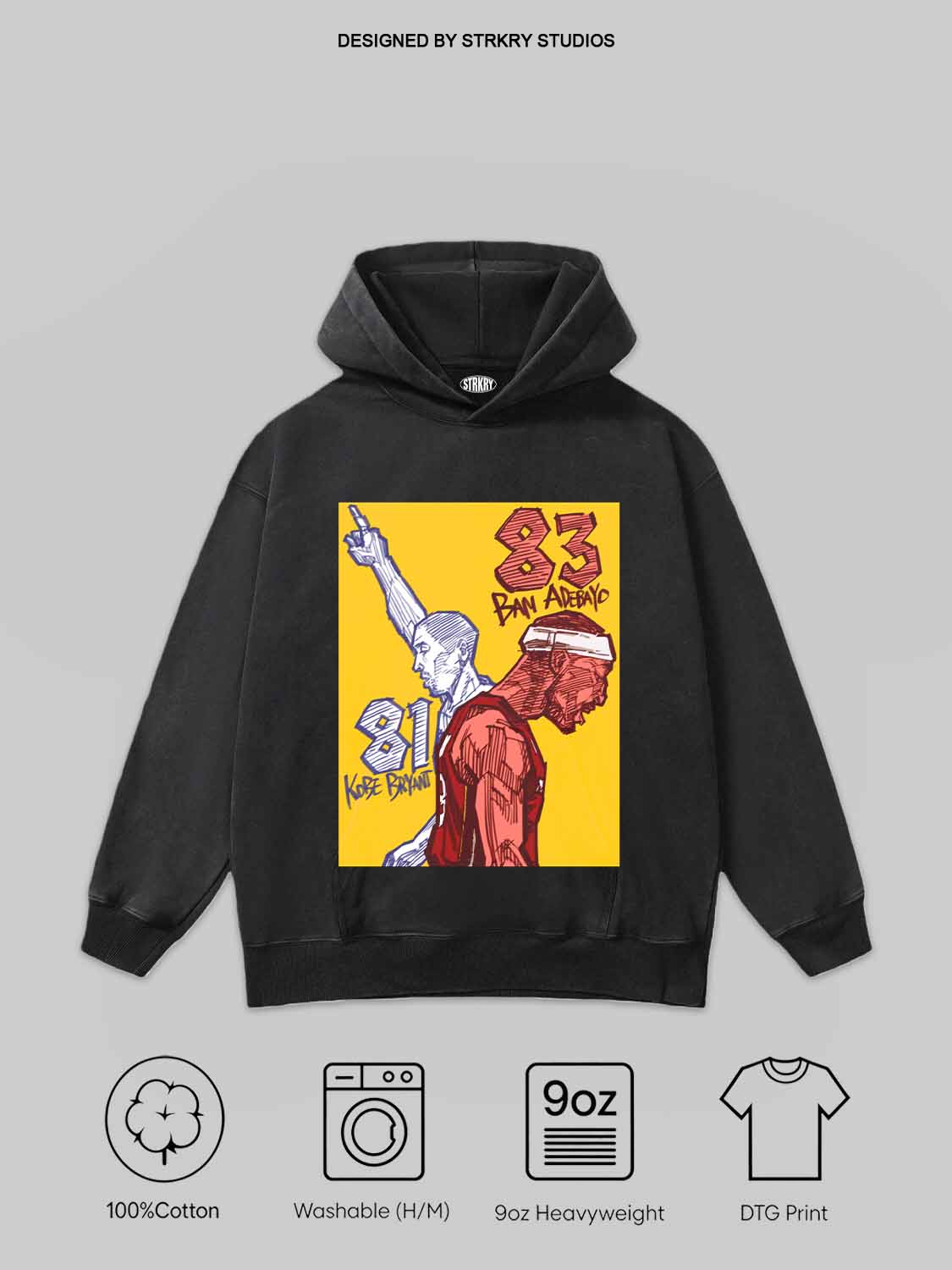 Bam Adebayo 83 Basketball Legend Tee&Hoodie 2.2