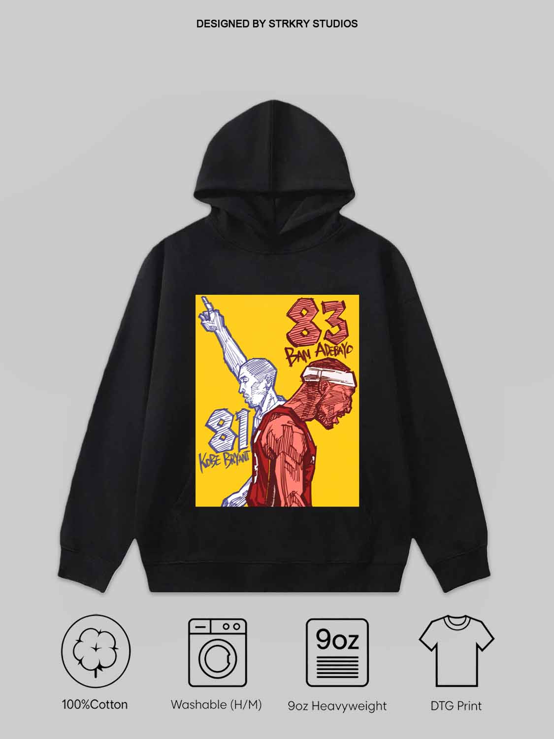 Bam Adebayo 83 Basketball Legend Tee&Hoodie 2.2