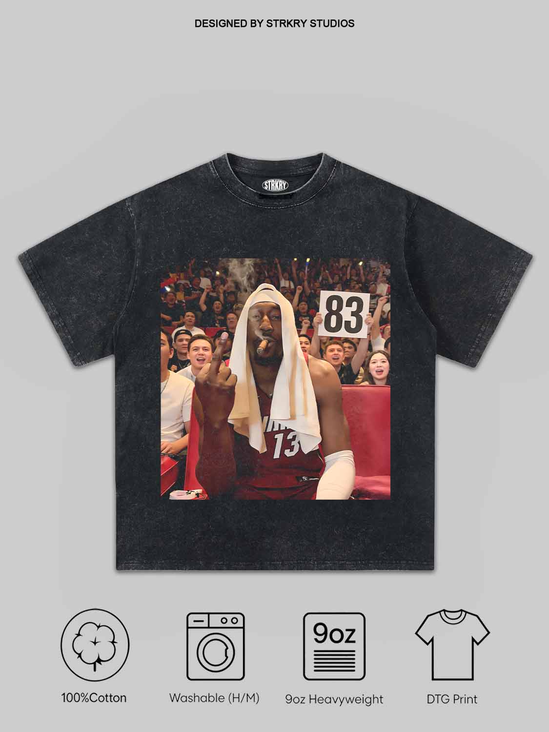 Bam Adebayo 83 Basketball Legend Tee&Hoodie 2.4