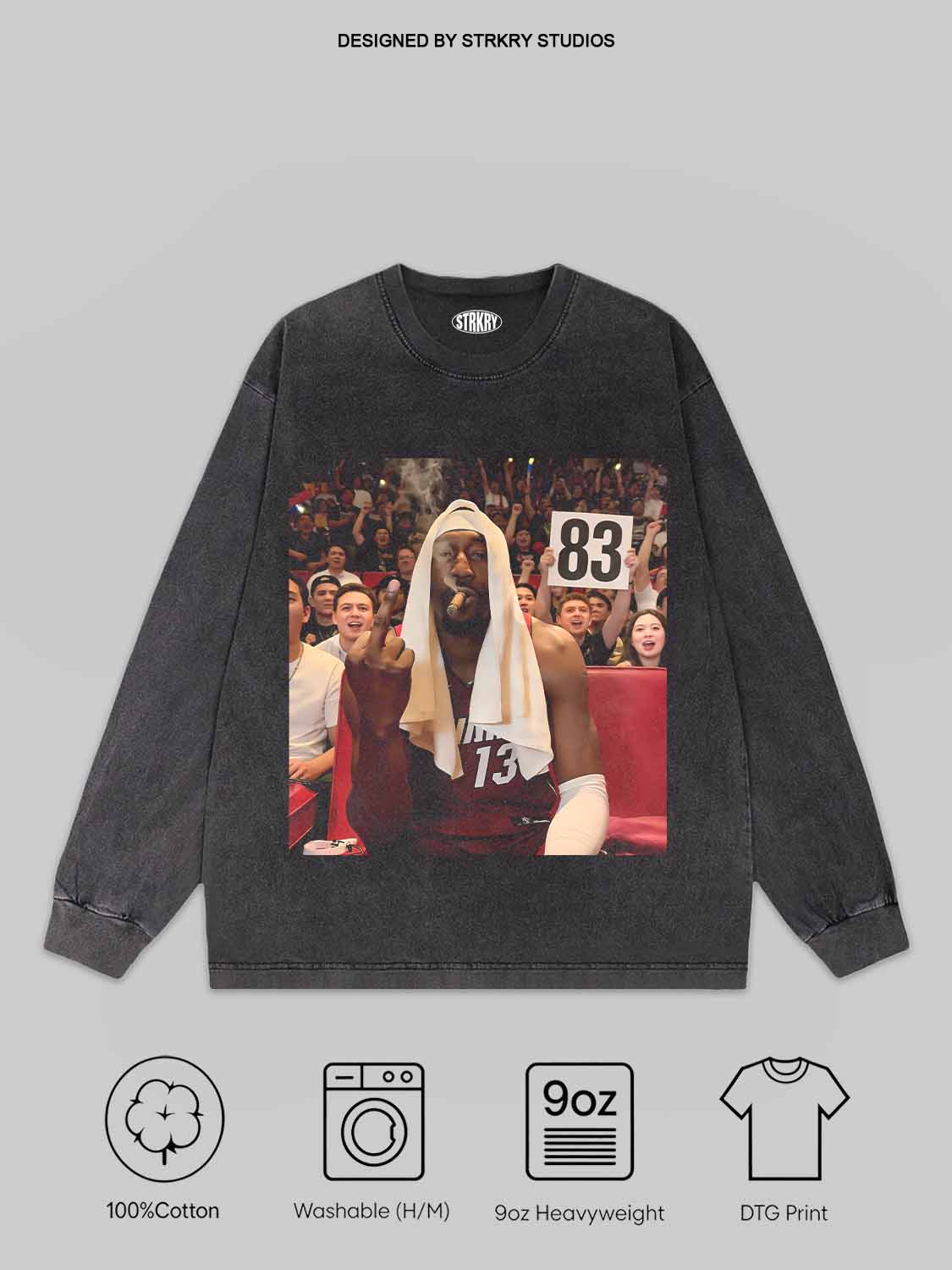 Bam Adebayo 83 Basketball Legend Tee&Hoodie 2.4