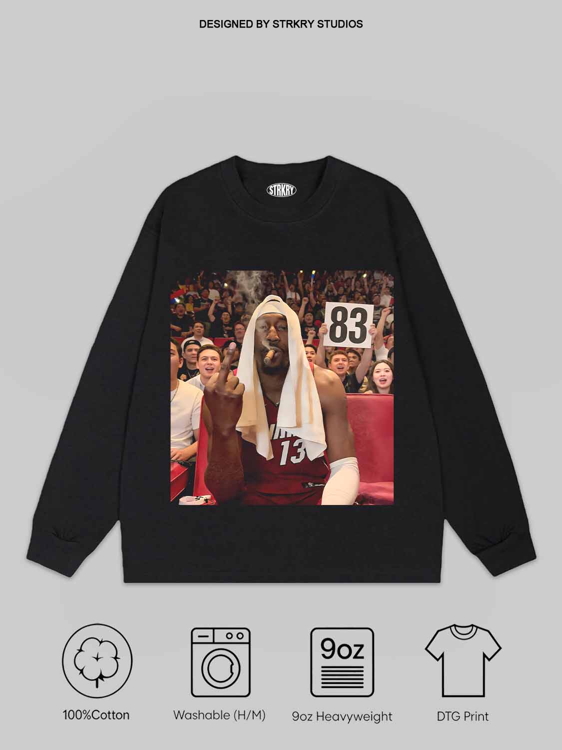 Bam Adebayo 83 Basketball Legend Tee&Hoodie 2.4