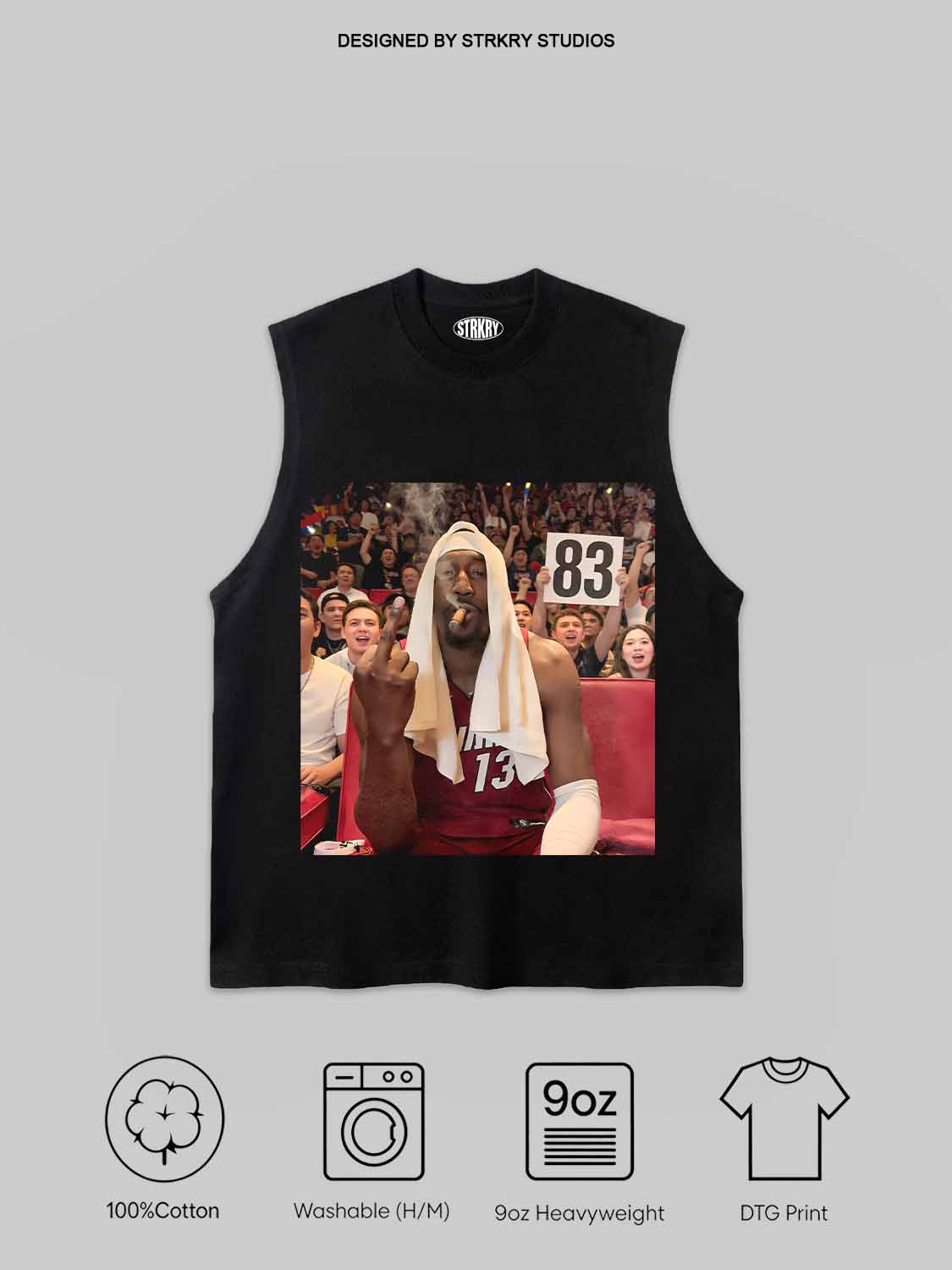 Bam Adebayo 83 Basketball Legend Tee&Hoodie 2.4