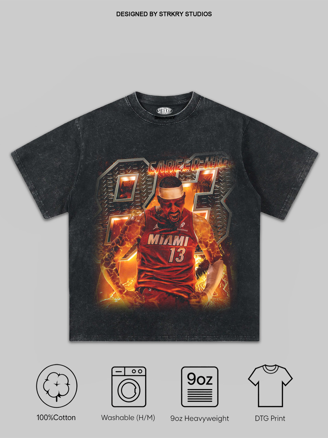 Bam Adebayo 83 Points Tee&Hoodie 1.7