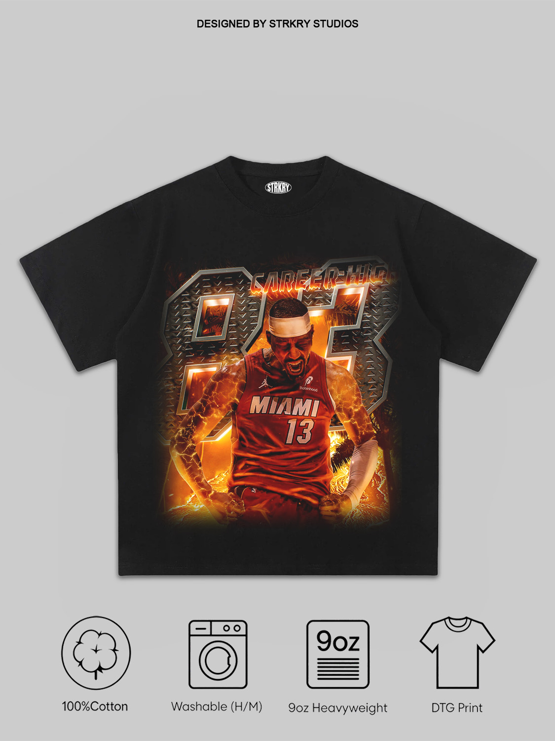 Bam Adebayo 83 Points Tee&Hoodie 1.7