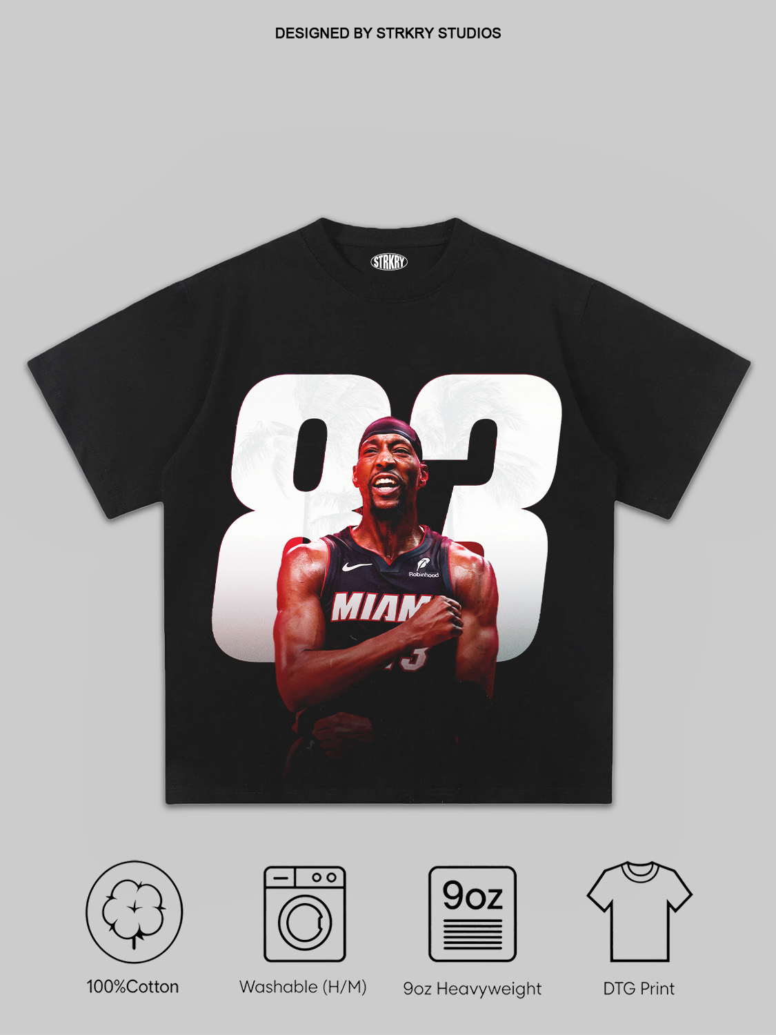 Bam Adebayo 83 Points Tee&Hoodie 1.4