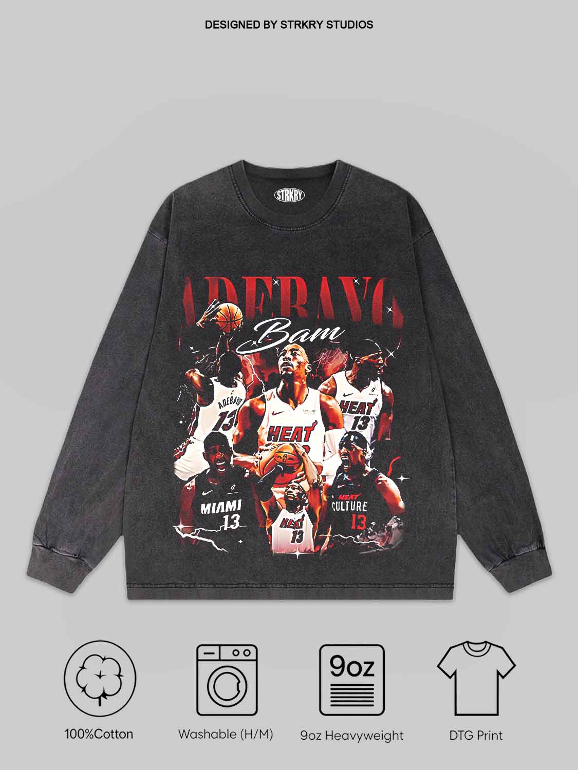 Bam Adebayo 83 Basketball Legend Tee&Hoodie 2.5