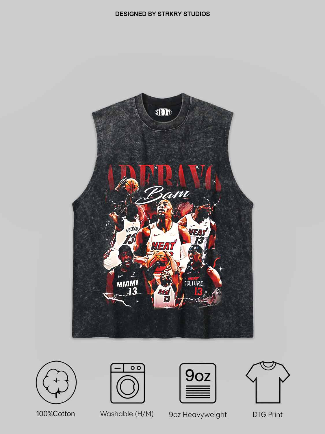 Bam Adebayo 83 Basketball Legend Tee&Hoodie 2.5