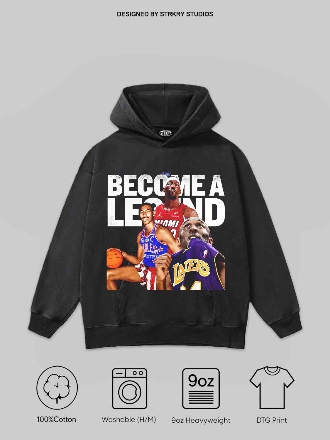 Bam Adebayo 83 Basketball Legend Tee&Hoodie 2.6