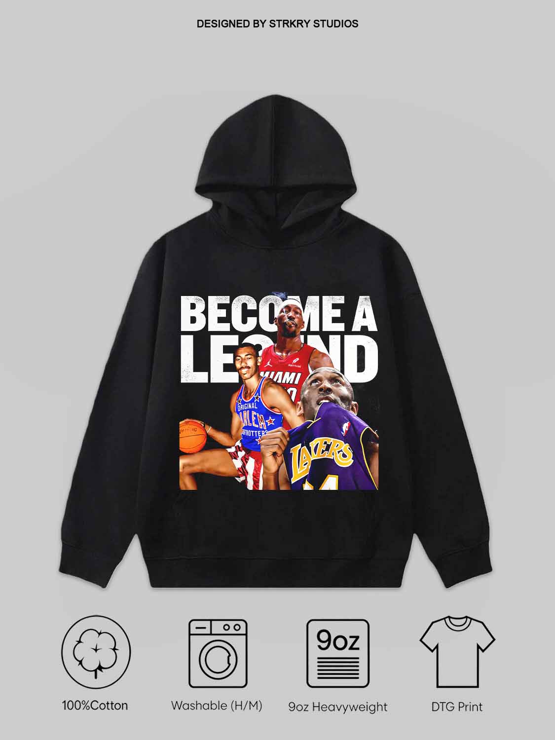 Bam Adebayo 83 Basketball Legend Tee&Hoodie 2.6