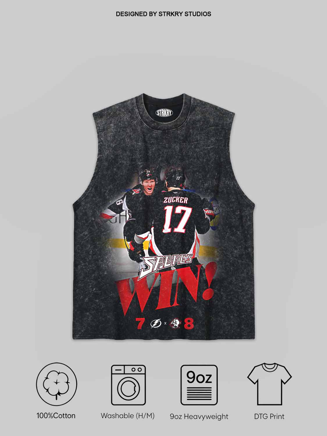 Buffalo Sabres 8 vs 7 Tee&Hoodie