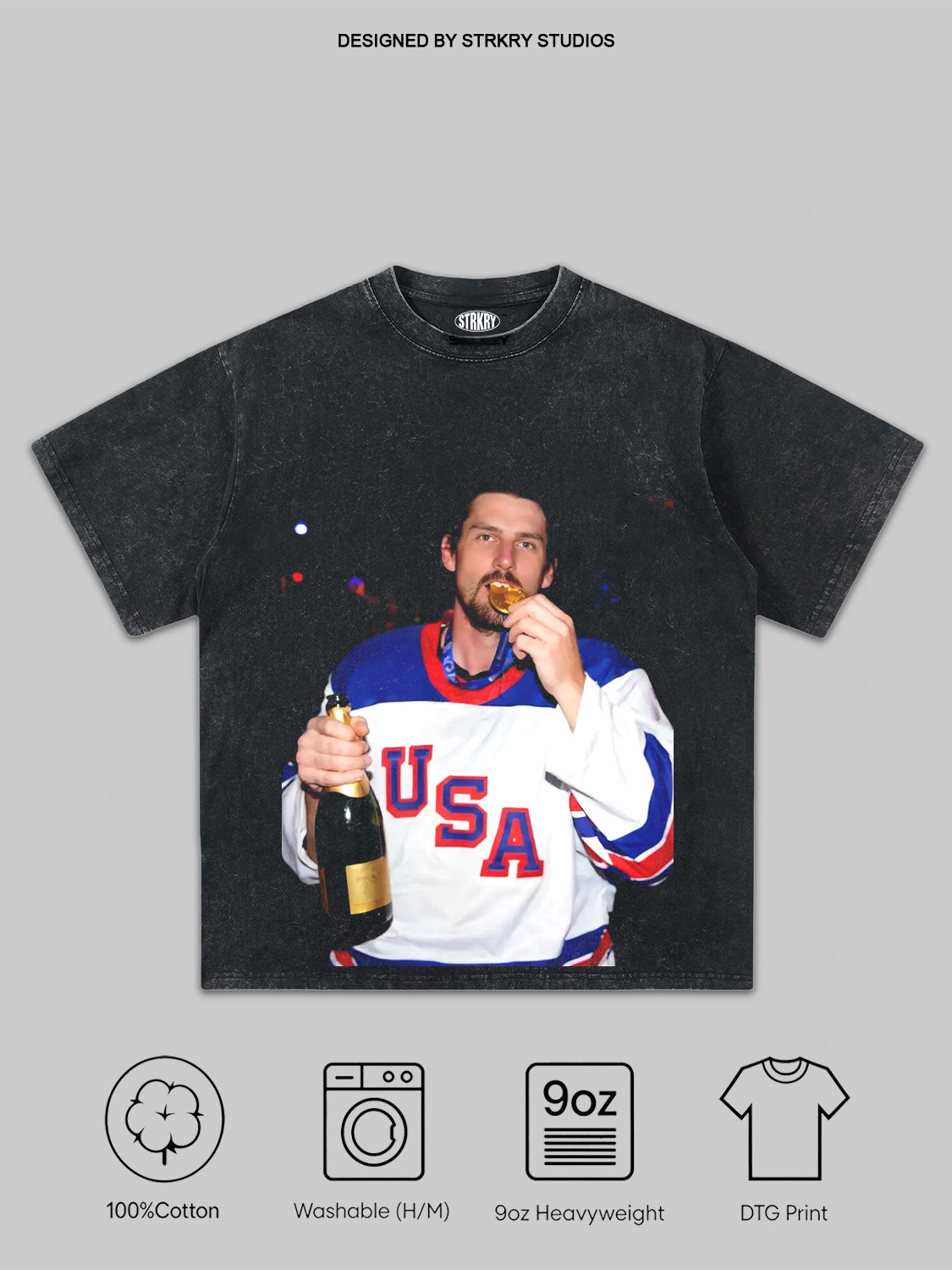 Connor Hellebuyck Champion Tee&Hoodie