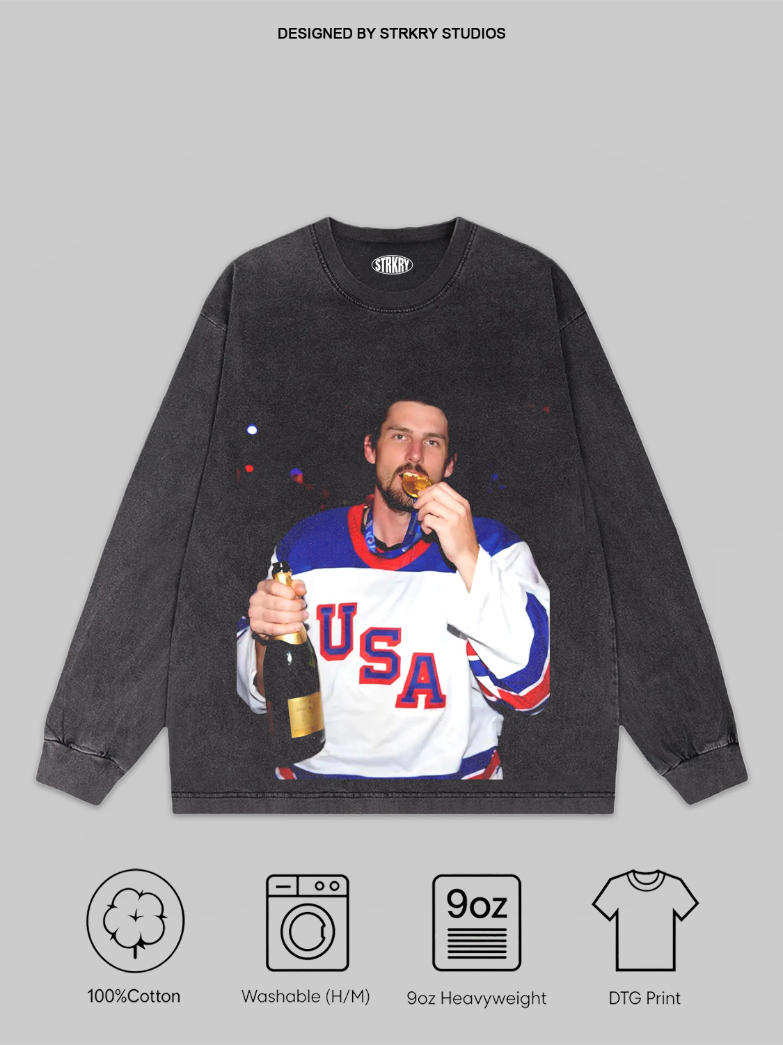 Connor Hellebuyck Champion Tee&Hoodie