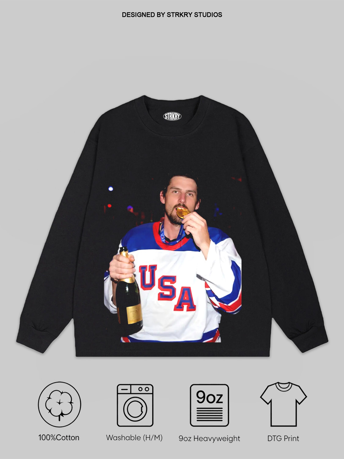 Connor Hellebuyck Champion Tee&Hoodie