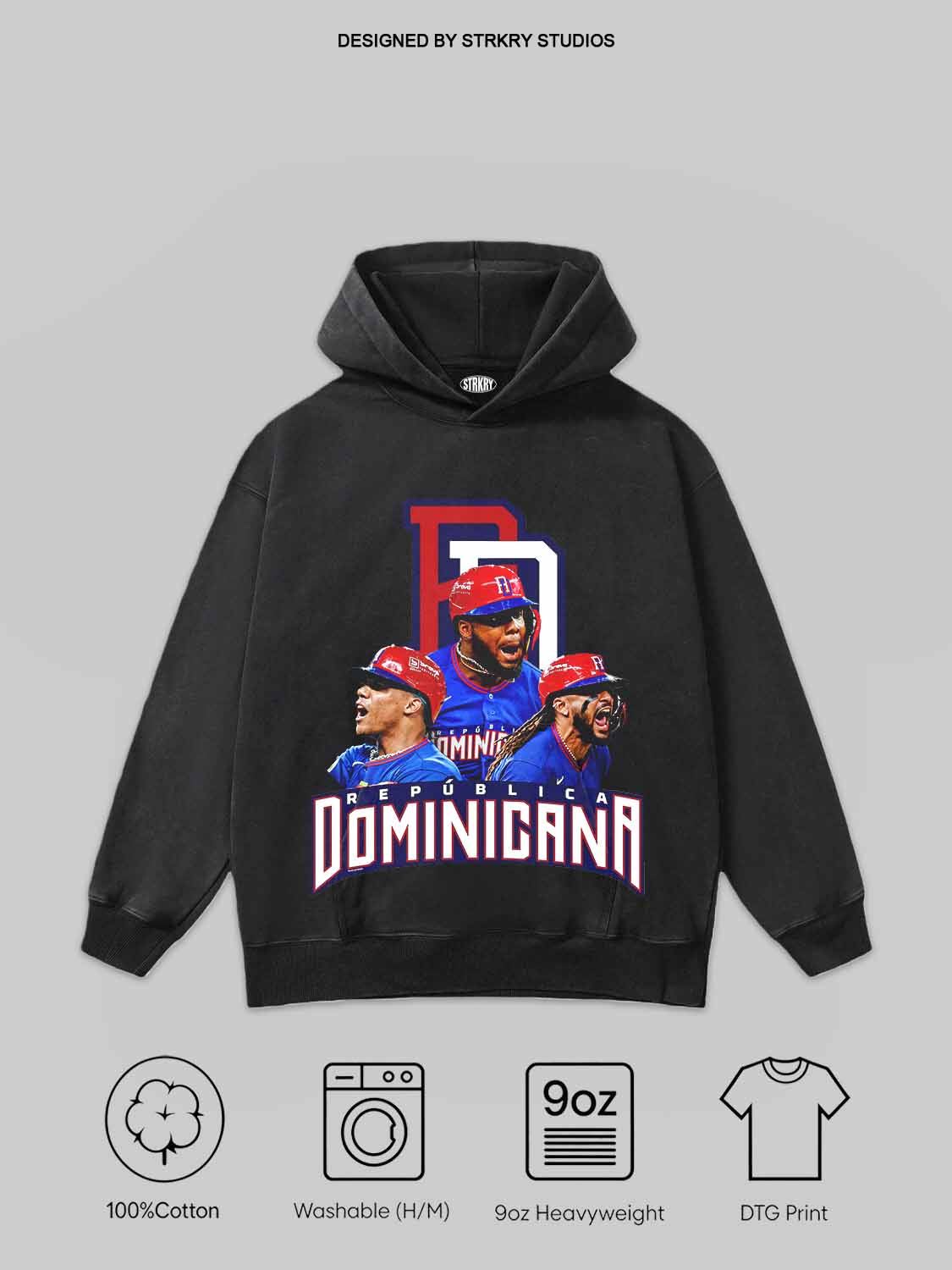 Dominican Republic 2026 WBC V2  Tee&Hoodie