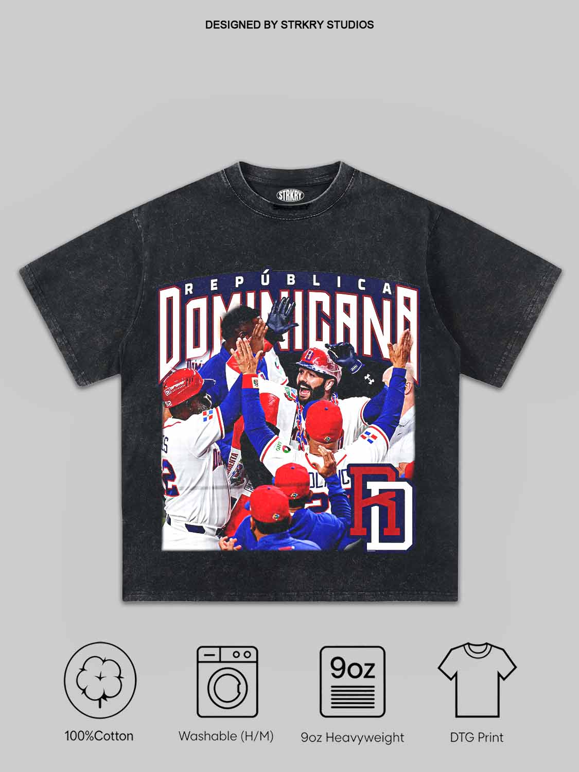Dominican Republic 2026 WBC V4  Tee&Hoodie