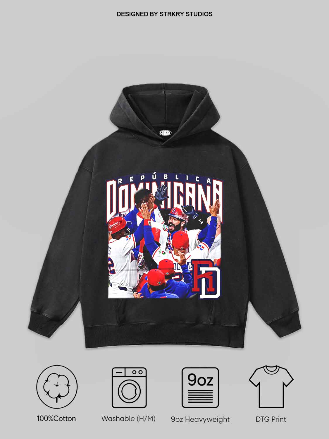 Dominican Republic 2026 WBC V4  Tee&Hoodie