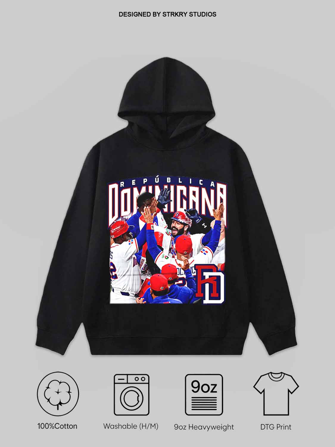 Dominican Republic 2026 WBC V4  Tee&Hoodie