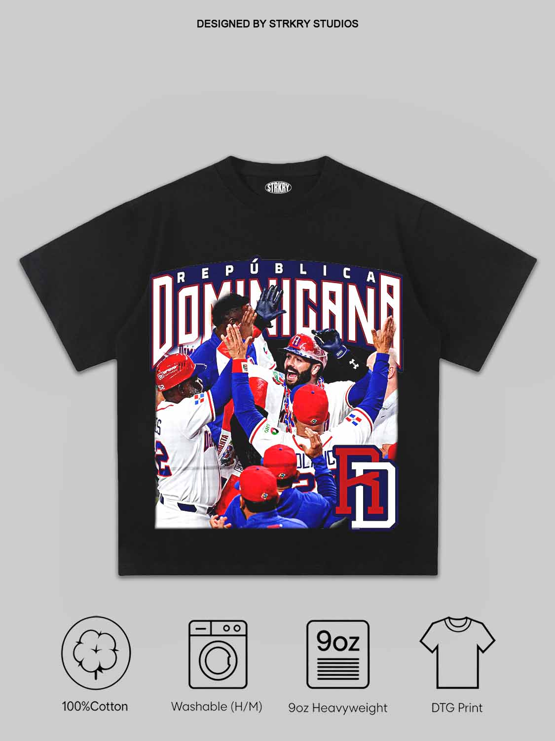 Dominican Republic 2026 WBC V4  Tee&Hoodie
