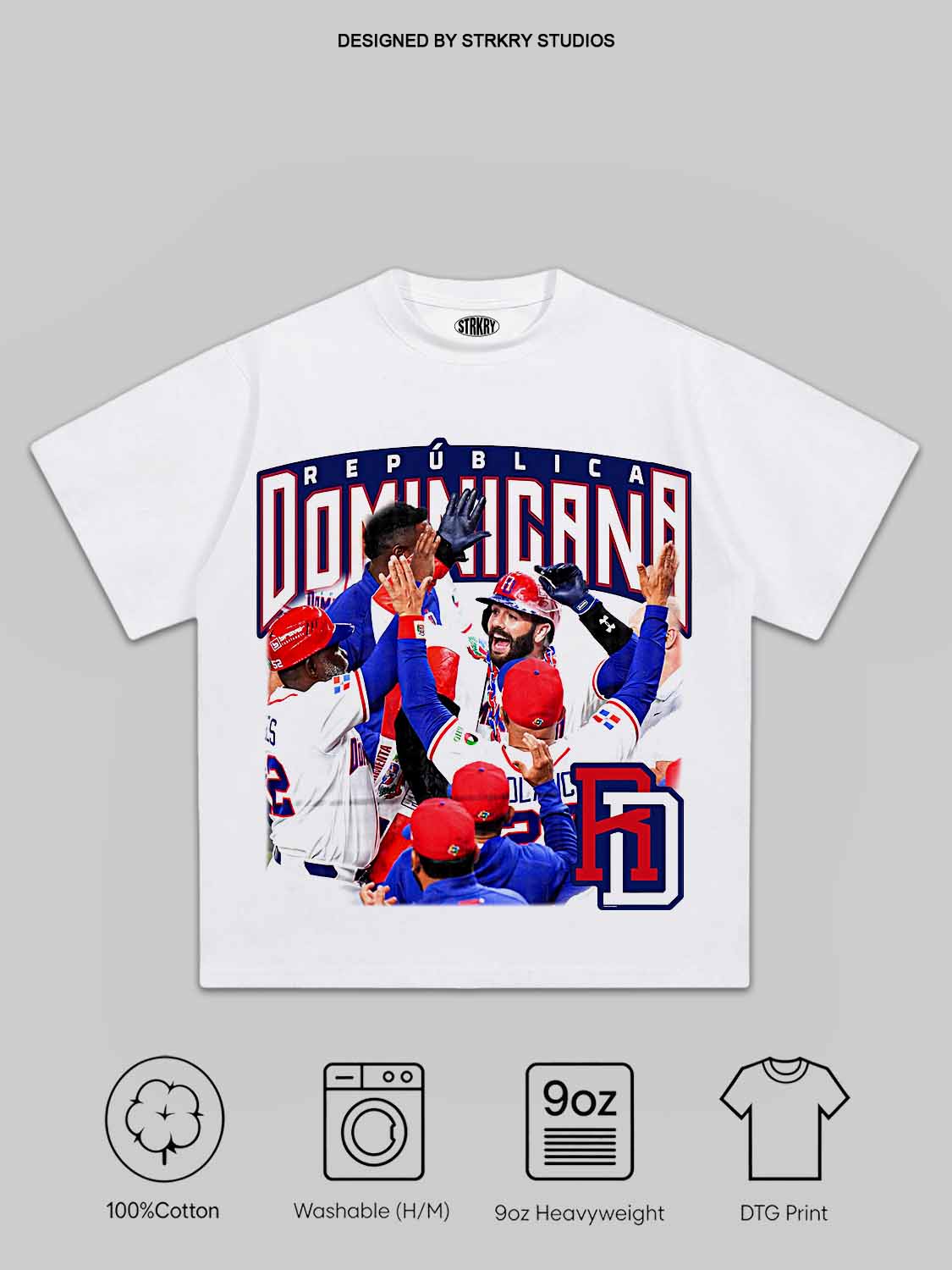 Dominican Republic 2026 WBC V4  Tee&Hoodie