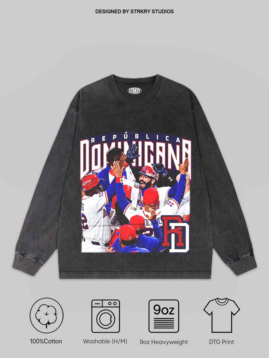 Dominican Republic 2026 WBC V4  Tee&Hoodie
