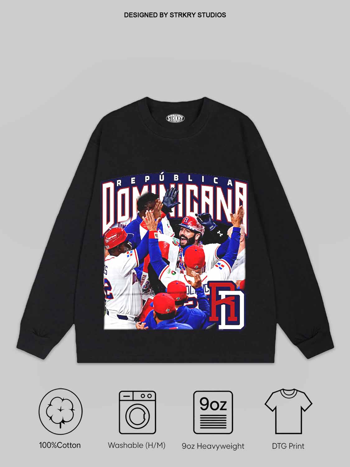 Dominican Republic 2026 WBC V4  Tee&Hoodie