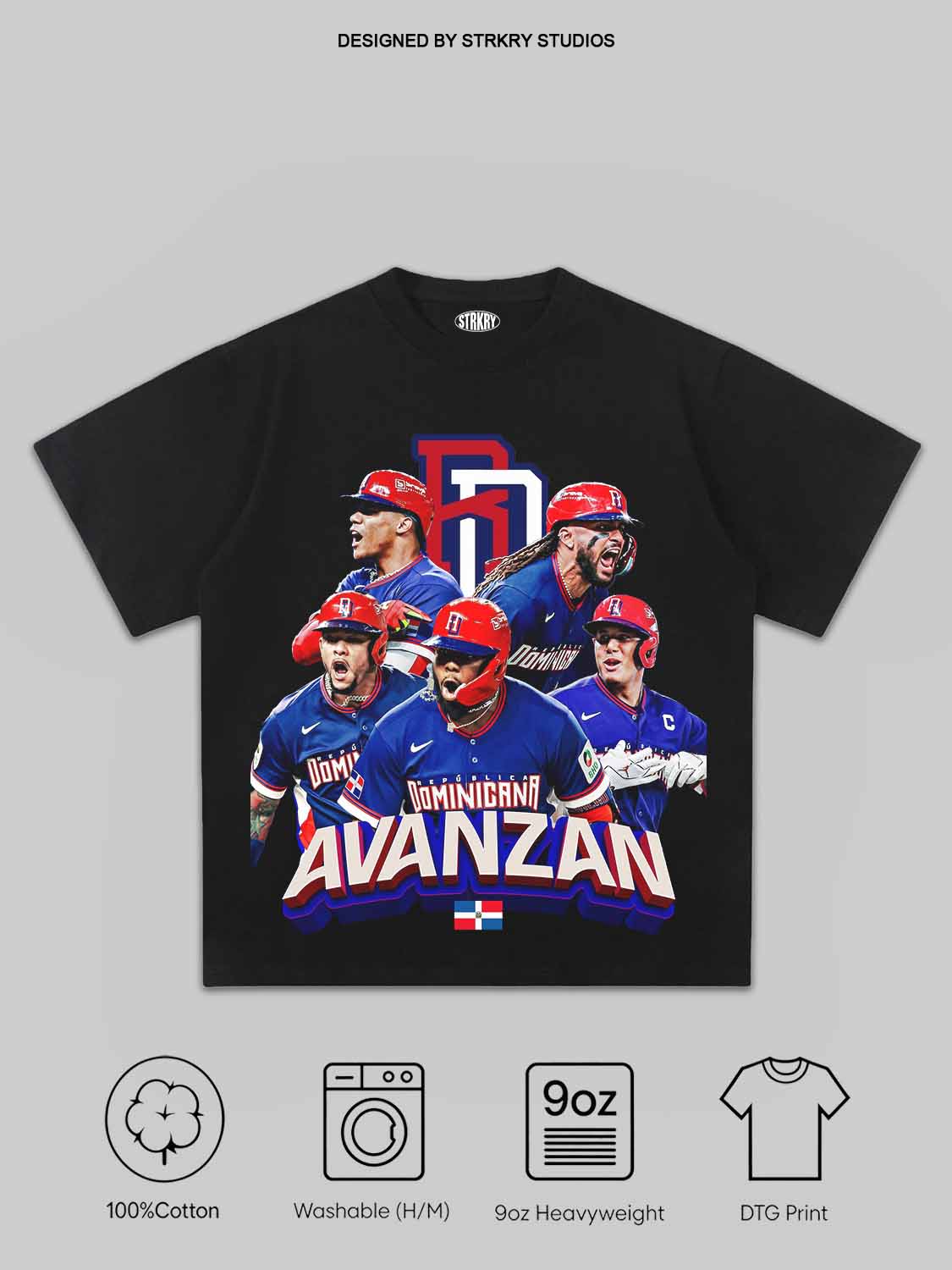 Dominican Republic 2026 WBC V5  Tee&Hoodie