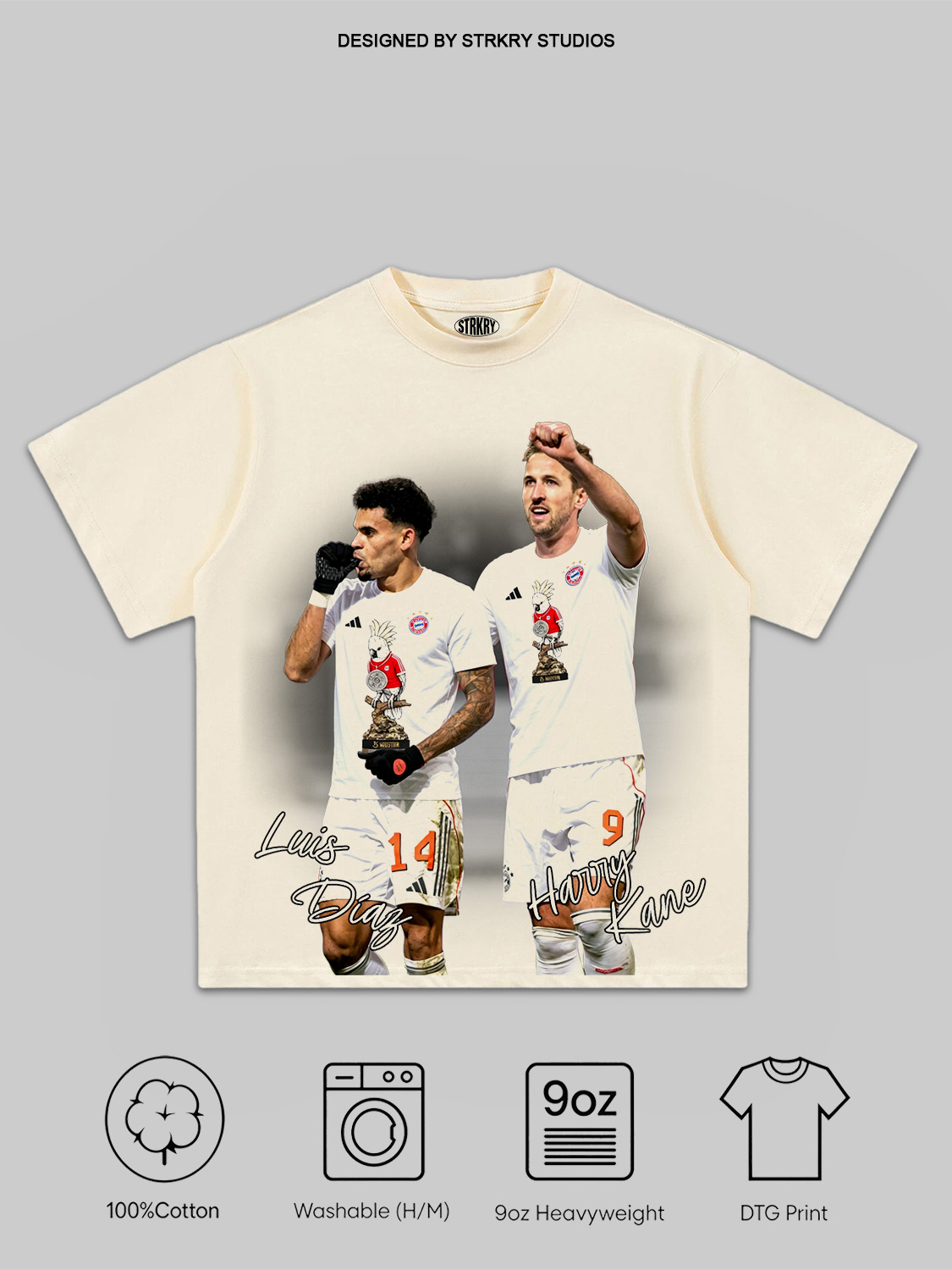 Harry Kane And Luis Diaz