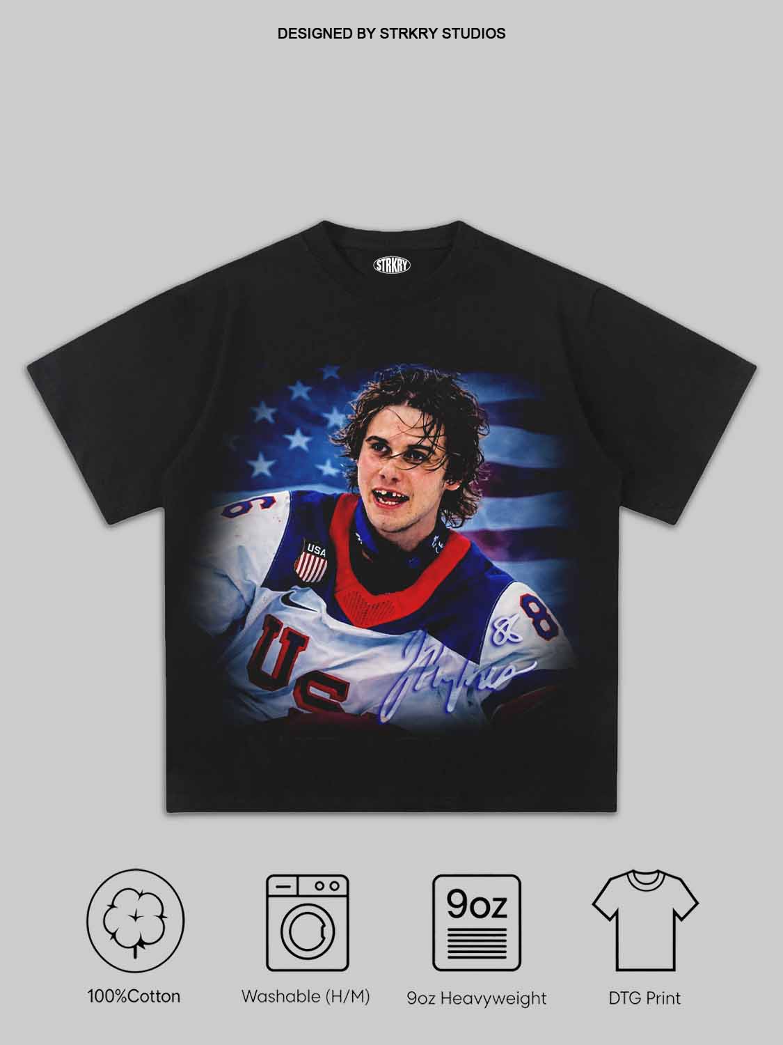 JACK HUGHES-2026 MILANO CORTINA WINTER OLYMPICS TEE