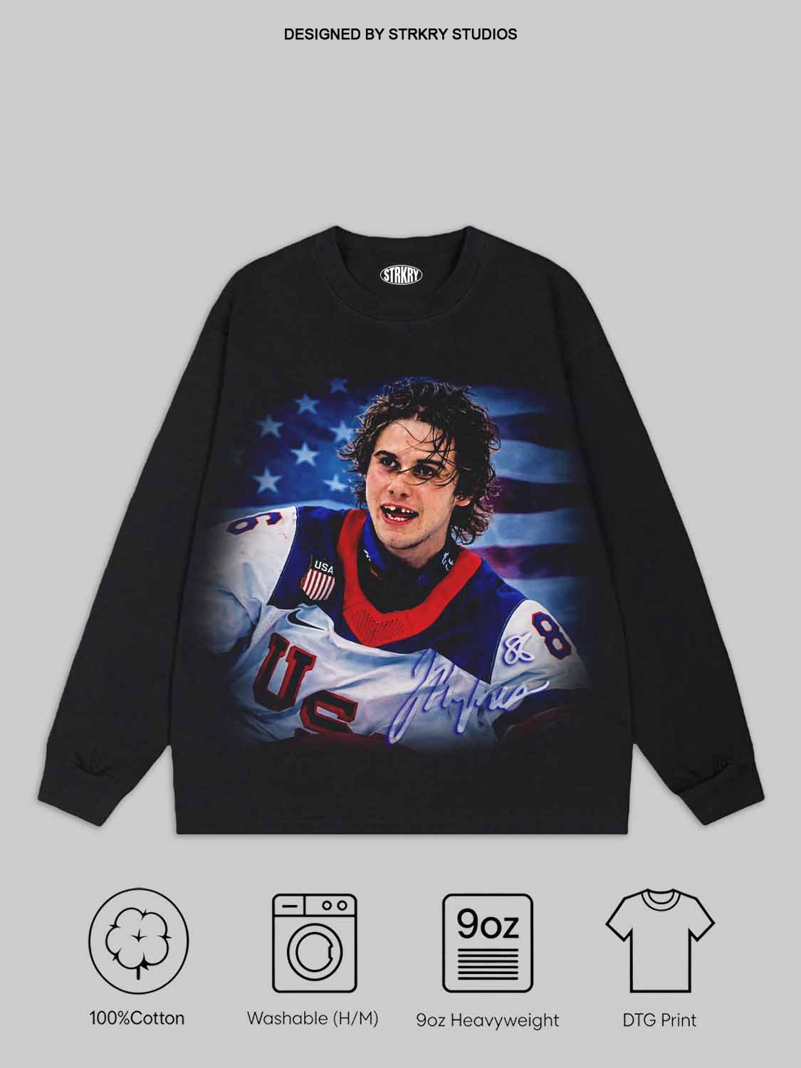 JACK HUGHES-2026 MILANO CORTINA WINTER OLYMPICS TEE