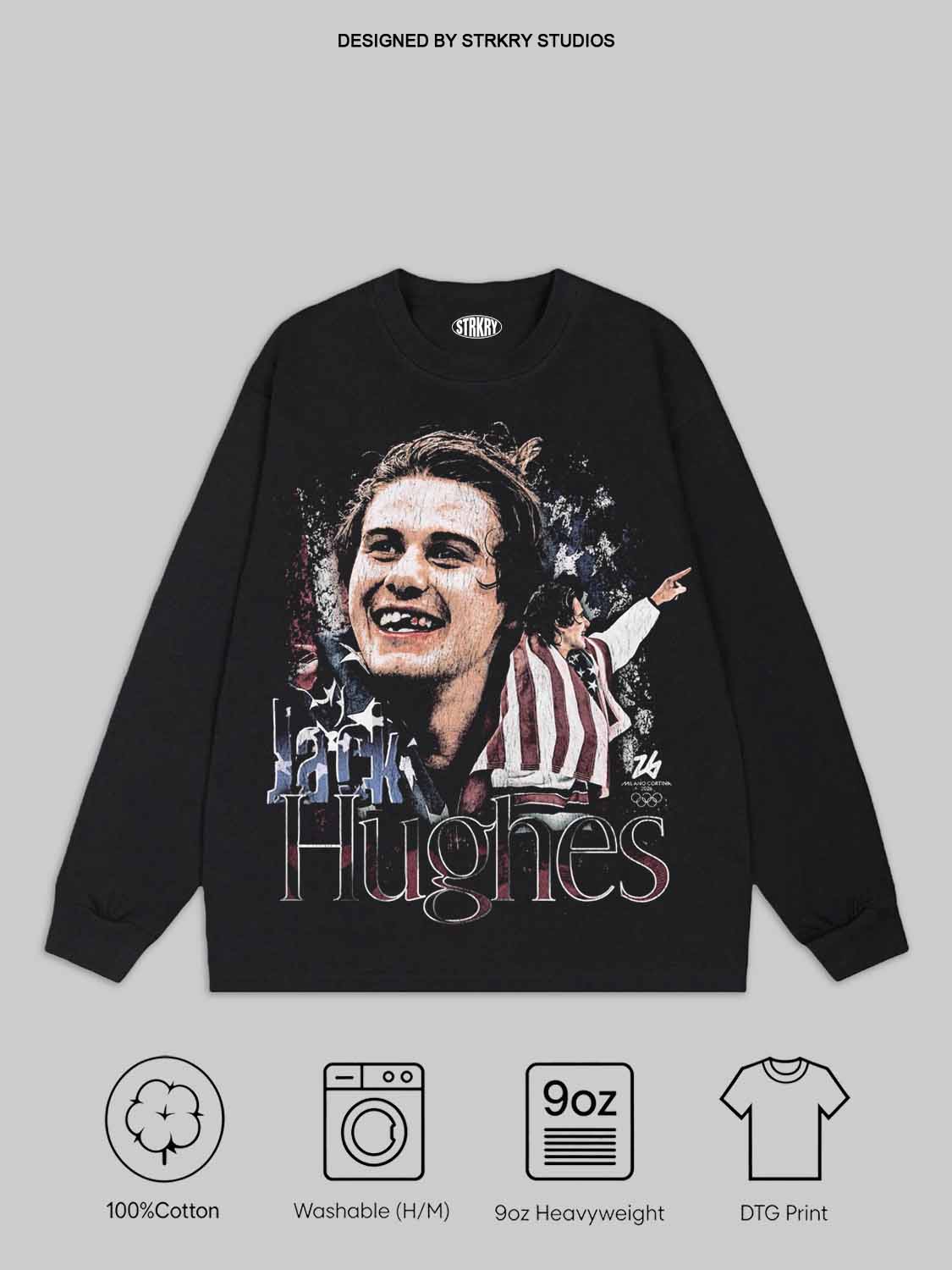 JACK HUGHES-2026 MILANO CORTINA WINTER OLYMPICS TEE 1.0