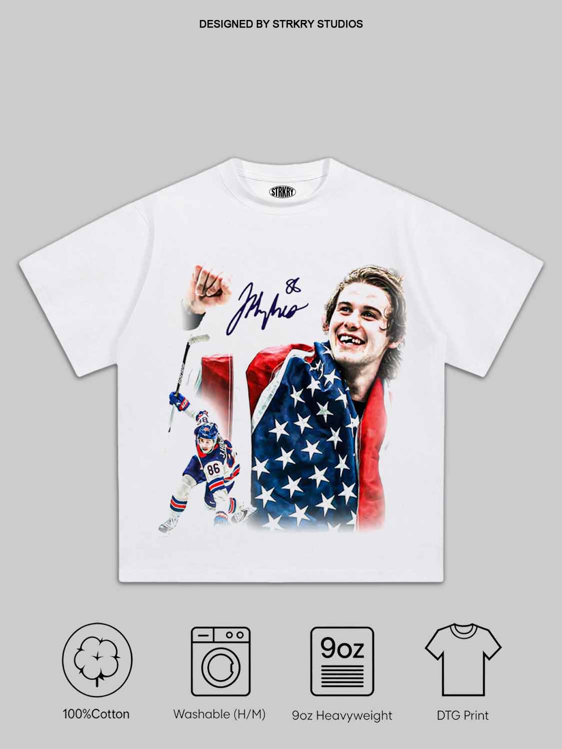 JACK HUGHES-2026 MILANO CORTINA WINTER OLYMPICS TEE 2.0