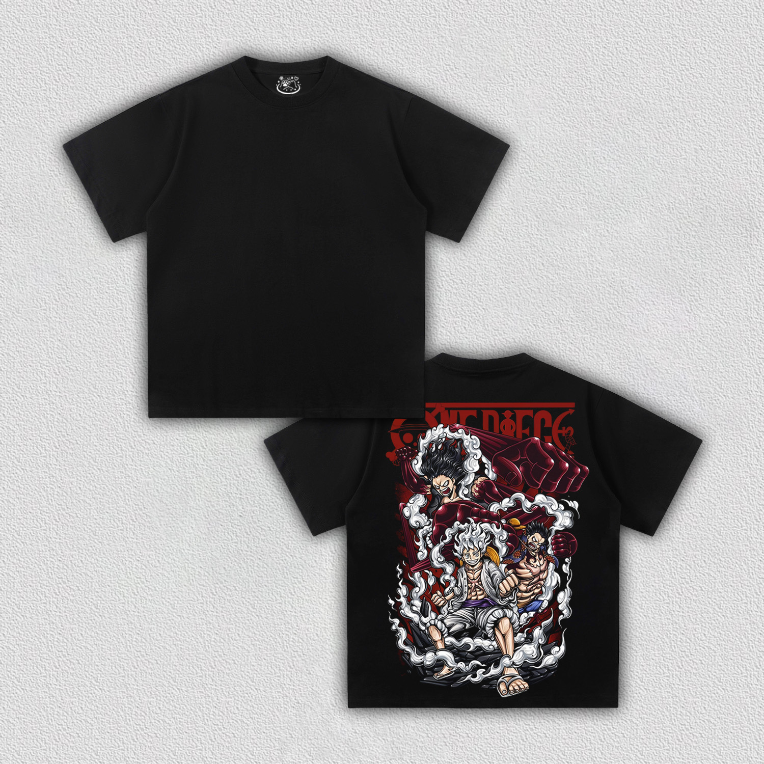 LUFFY ANIME INSPIRED VINTAGE TEE丨ONE PIECE-[BACK]