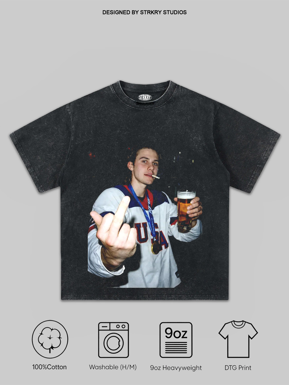 Jack Hughes Champion Tee&Hoodie 2.0