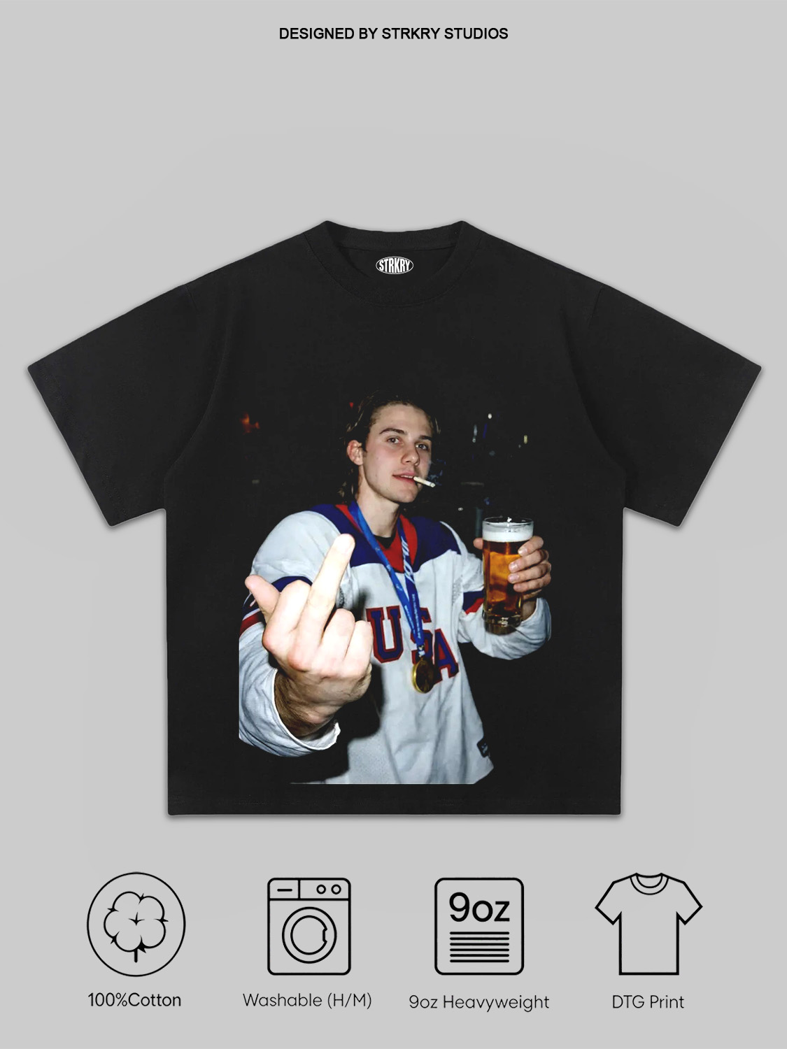 Jack Hughes Champion Tee&Hoodie 2.0