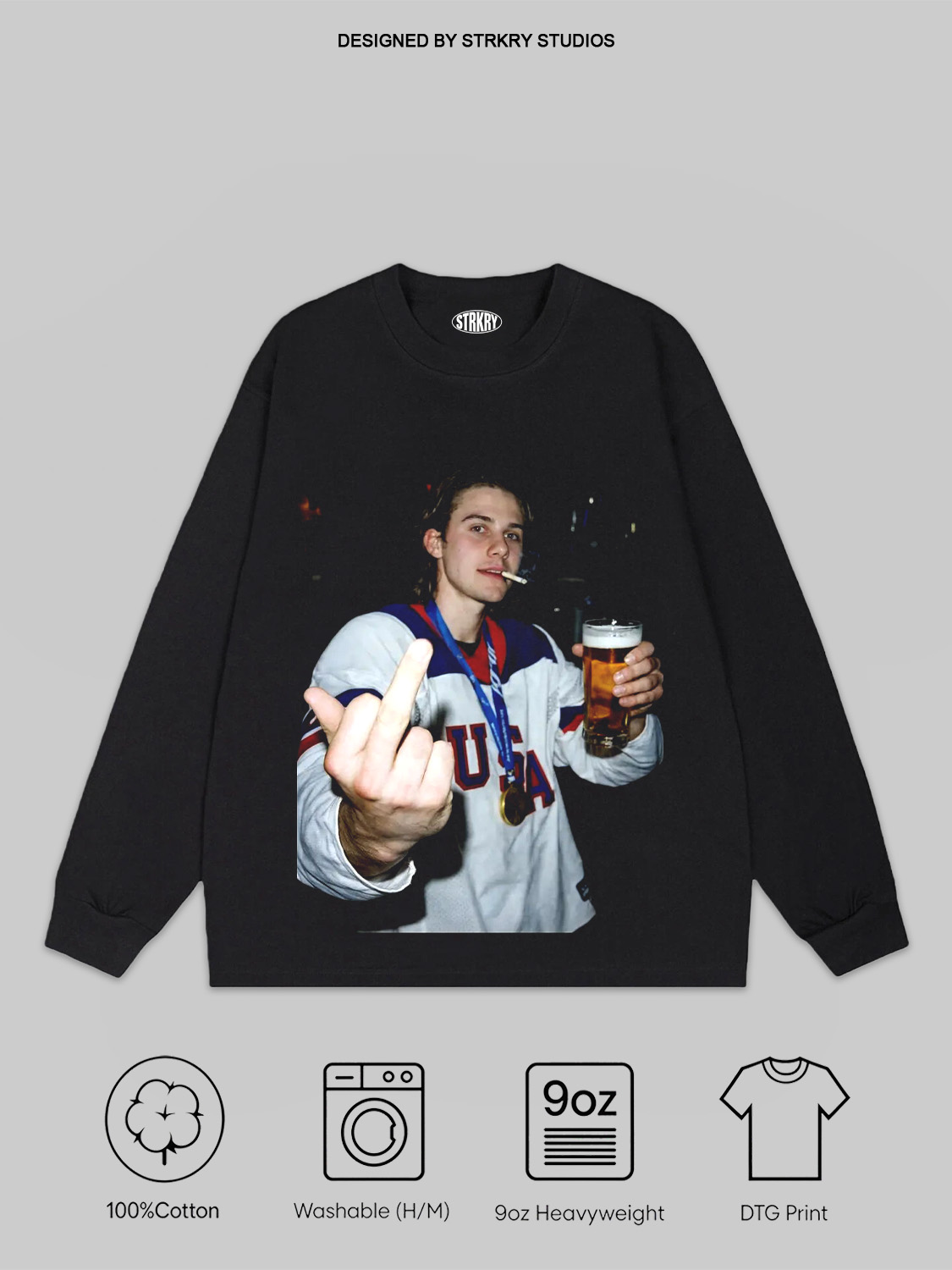 Jack Hughes Champion Tee&Hoodie 2.0