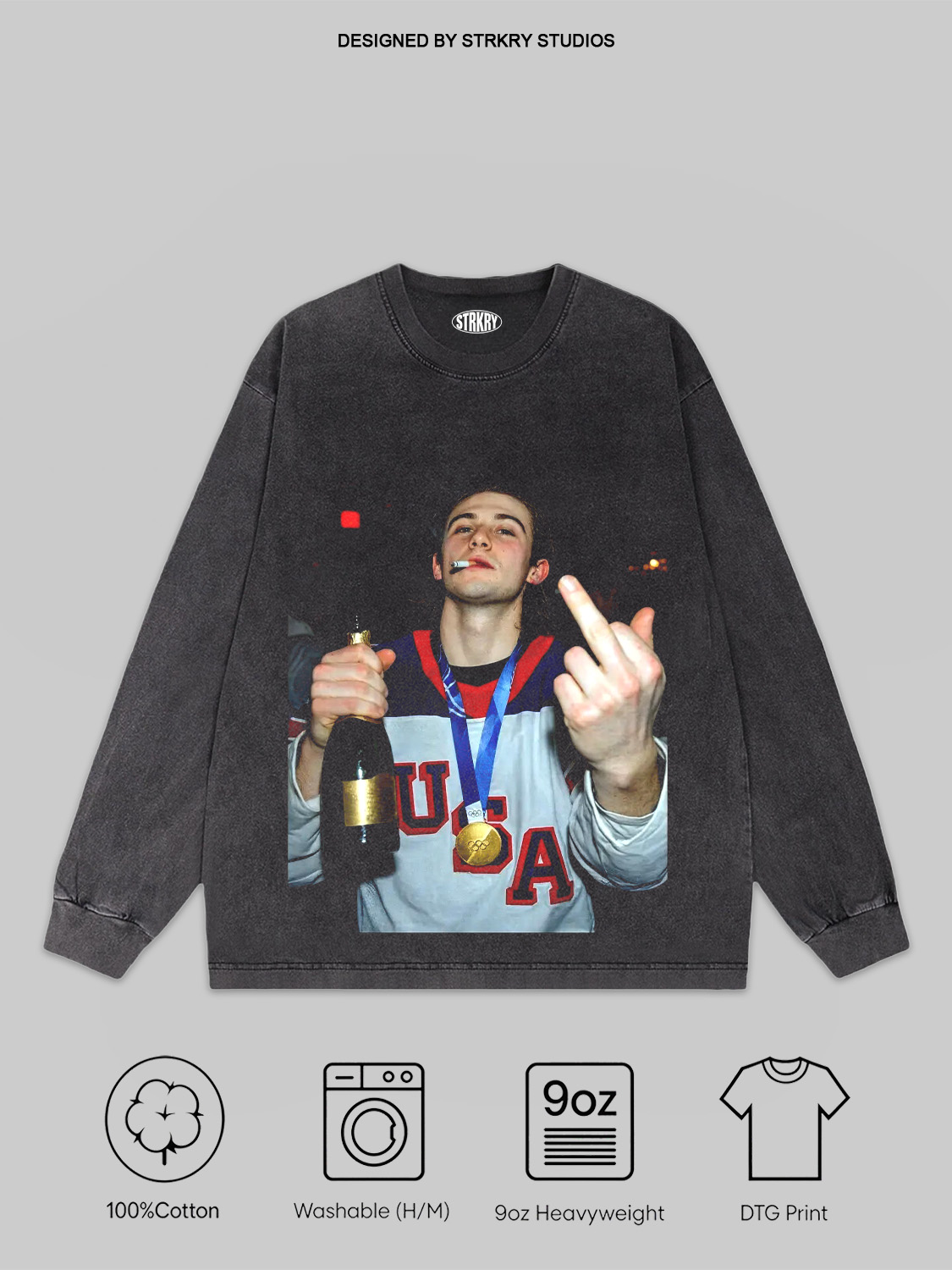 Jack Hughes Champion Tee&Hoodie 