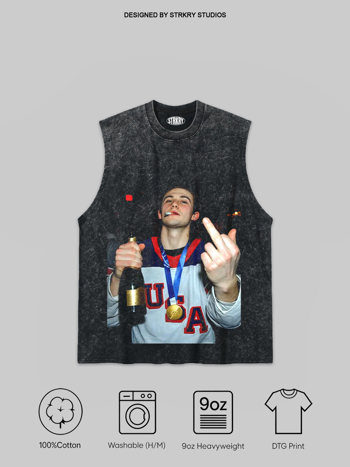 Jack Hughes Champion Tee&Hoodie 