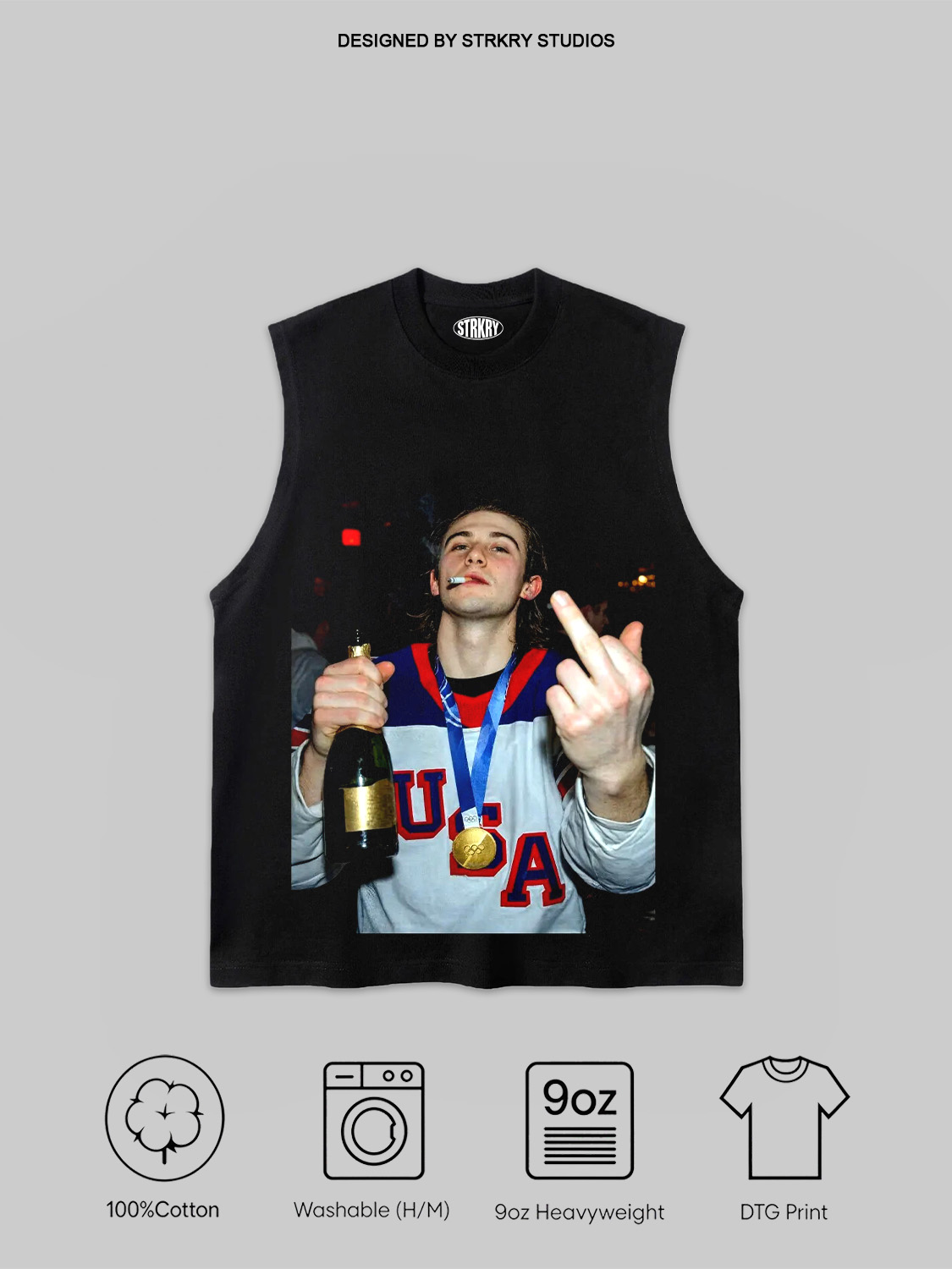 Jack Hughes Champion Tee&Hoodie 